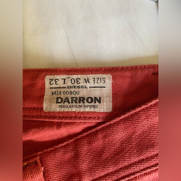 Diesel Darron Regular Slim Jeans Size 30 - Picture 8 of 15